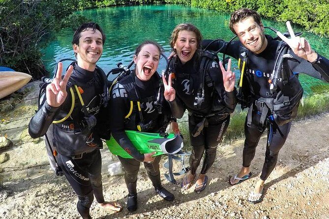 Discover Scuba Diving at Casa Cenote - Training before going underwater: theory, gear, and safety skills