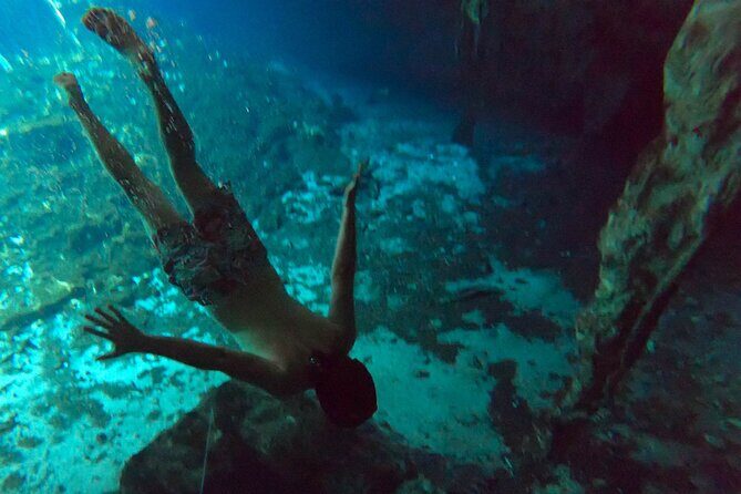 Tulum Area Experiences Guided ATV Tour to 3 Cenote's, Snorkel/Swim & Local Lunch - The third stop: Cenote Cristal and Escondido for more snorkeling