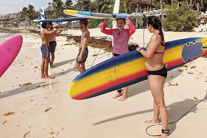 Ultimate Surf Lesson in Tulum 1hr - Language Support So You Don’t Miss the Key Parts