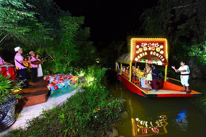 Xoximilco Night Cruise With Round Transportation from Tulum City - The One Big Catch: No Bathrooms on the Boat